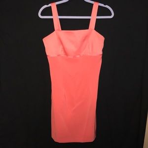 Coral dress